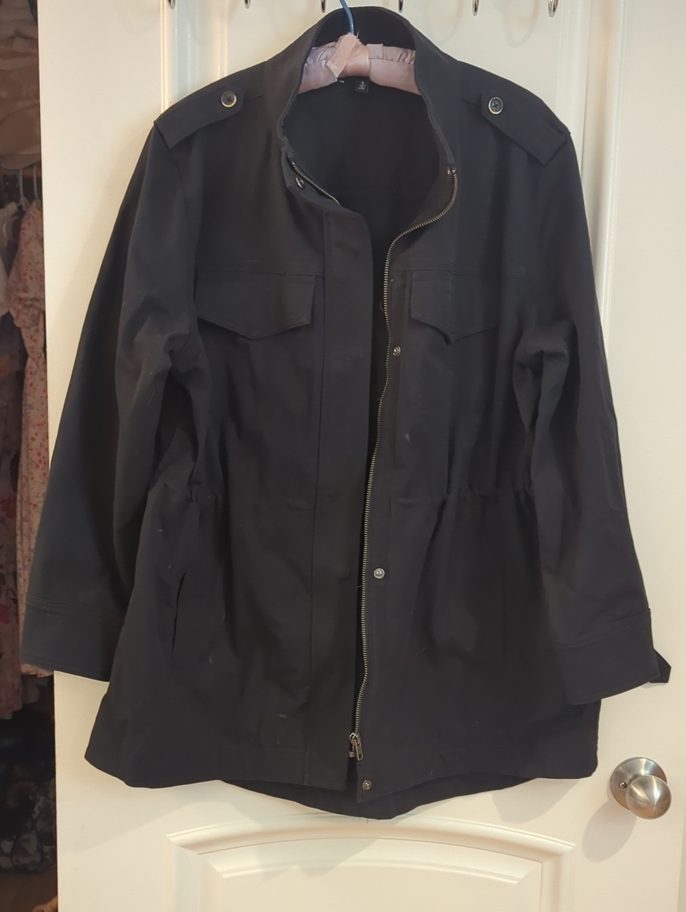 Universal Standard Utility Jacket Black